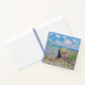 Claude Monet - Cliff Walk in Pourville Notizblock (Innenseite)