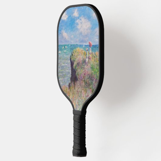 Claude Monet - Cliff Walk in Pourville Pickleball Schläger (Links)