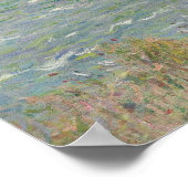 Claude Monet - Cliff Walk in Pourville Poster (Ecke)