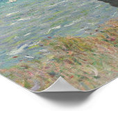 Claude Monet - Cliff Walk in Pourville Poster (Ecke)