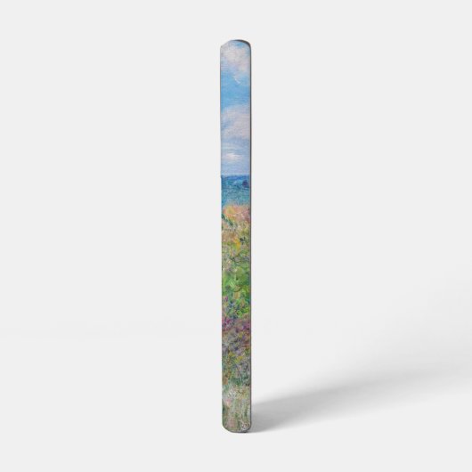 Claude Monet - Cliff Walk in Pourville Samsung Galaxy Hülle (Linke Seite)