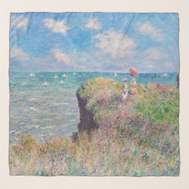 Claude Monet - Cliff Walk in Pourville Schal
