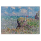 Claude Monet - Cliff Walk in Pourville Schneidebrett (Vorderseite)