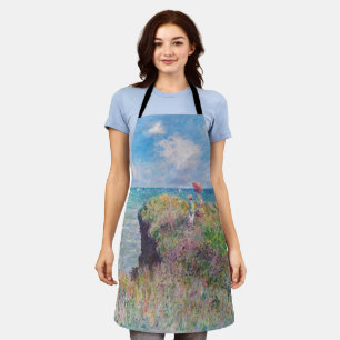 Claude Monet - Cliff Walk in Pourville Schürze