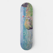 Claude Monet - Cliff Walk in Pourville Skateboard (Vorderseite)