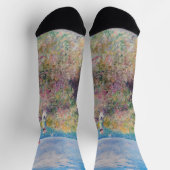 Claude Monet - Cliff Walk in Pourville Socken (Oben)