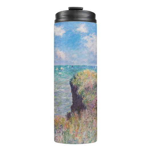 Claude Monet - Cliff Walk in Pourville Thermosbecher (Vorderseite)