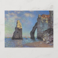 Claude Monet Cliffs von Etretat Impressionist Pain