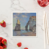 Claude Monet Cliffs von Etretat Impressionist Pain Serviette (Beispiel)
