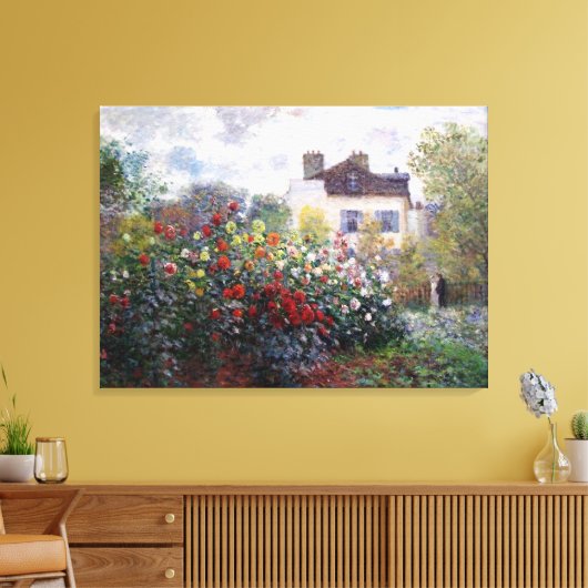 Claude Monet Corner Leinwanddruck (Insitu (Wohnzimmer))