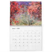 Claude Monet Custom Year Calendar Kalender (Mär 2027)