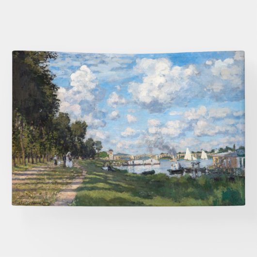 Claude Monet - Das Becken in Argentinien Banner (Horizontal)