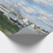 Claude Monet - Das Becken in Argentinien Geschenkpapier (Ecke)