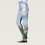 Claude Monet - Das Becken in Argentinien Leggings (Links)