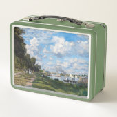 Claude Monet - Das Becken in Argentinien Metall Brotdose (Rückseite)