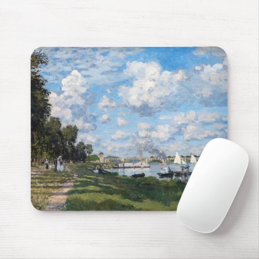 Claude Monet - Das Becken in Argentinien Mousepad (Mit Mouse)