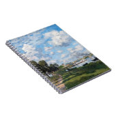 Claude Monet - Das Becken in Argentinien Notizblock (Rechte Seite)