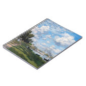 Claude Monet - Das Becken in Argentinien Notizblock (Linke Seite)