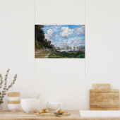 Claude Monet - Das Becken in Argentinien Poster (Küche)