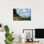 Claude Monet - Das Becken in Argentinien Poster (Heimbüro)