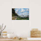 Claude Monet - Das Becken in Argentinien Poster (Küche)