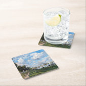 Claude Monet - Das Becken in Argentinien Rechteckiger Pappuntersetzer (Vor Ort)