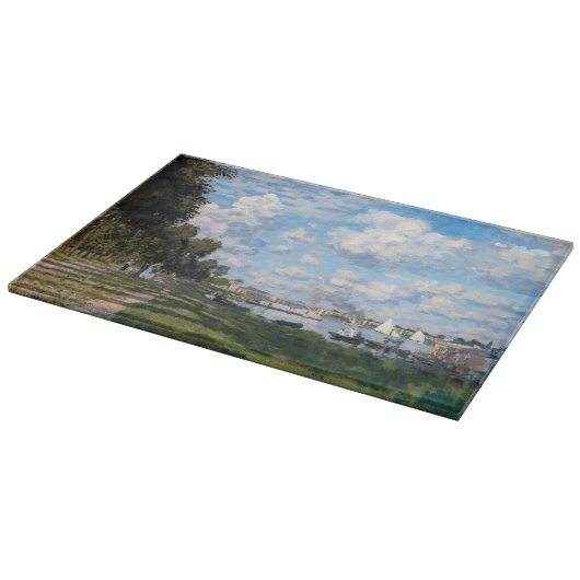 Claude Monet - Das Becken in Argentinien Schneidebrett (Ecke)