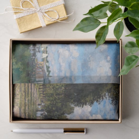 Claude Monet - Das Becken in Argentinien Seidenpapier (Geschenk)