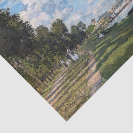 Claude Monet - Das Becken in Argentinien Seidenpapier (Ausschnitt)