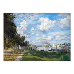 Claude Monet - Das Becken von Argenteuil Fotodruck
