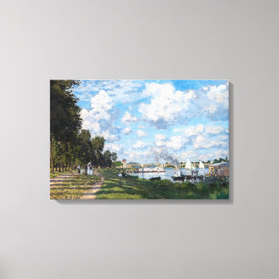 Claude Monet - Das Becken von Argenteuil Leinwanddruck