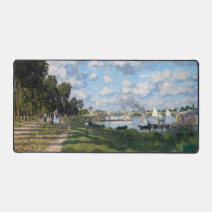 Claude Monet - Das Becken von Argenteuil Schreibtischunterlage