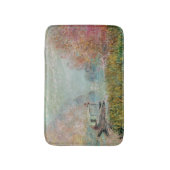 Claude Monet | das Boots-Studio auf der Seine, Badematte (Vorderseite Vertikal)