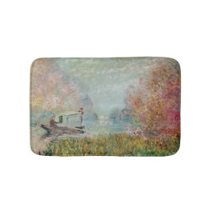Claude Monet   das Boots-Studio auf der Seine, Badematte