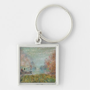 Claude Monet   das Boots-Studio auf der Seine, Schlüsselanhänger