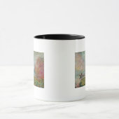 Claude Monet | das Boots-Studio auf der Seine, Tasse (Zentrum)