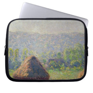 Claude Monet   das Ende des Sommers, bei Givern Laptopschutzhülle