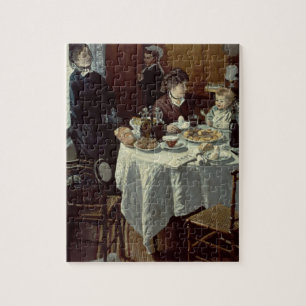 Claude Monet   das Frühstück Puzzle