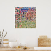 Claude Monet Das Haus unter den Rose GalleryHD Poster (Küche)