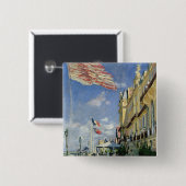 Claude Monet | das Hotel-DES Roches Noires Button (Vorne & Hinten)