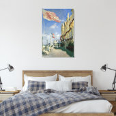 Claude Monet | Das Hotel des Roches Noires Leinwanddruck (Insitu (Schlafzimmer))