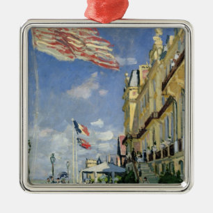 Claude Monet das Hotel-DES Roches Noires Ornament Aus Metall