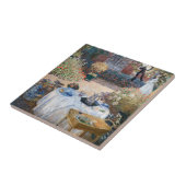 Claude Monet - Das Mittagessen, dekorative Tafel Fliese (Seite)