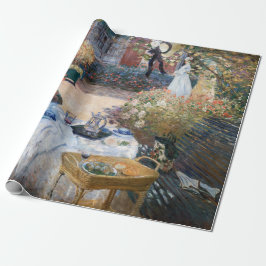 Claude Monet - Das Mittagessen, dekorative Tafel Geschenkpapier