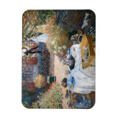 Claude Monet - Das Mittagessen, dekorative Tafel Magnet (Vertikal)