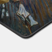 Claude Monet - Das Mittagessen, dekorative Tafel Schreibtischunterlage (Ecke)