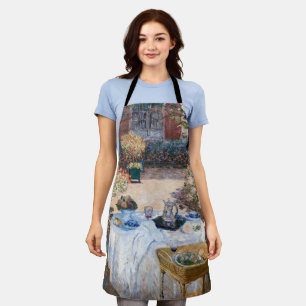 Claude Monet - Das Mittagessen, dekoratives Paneel Schürze