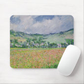 Claude Monet | das Mohnblumen-Feld nahe Giverny, Mousepad (Mit Mouse)