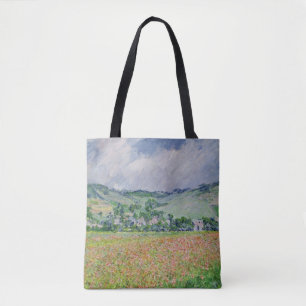 Claude Monet das Mohnblumen-Feld nahe Giverny, Tasche