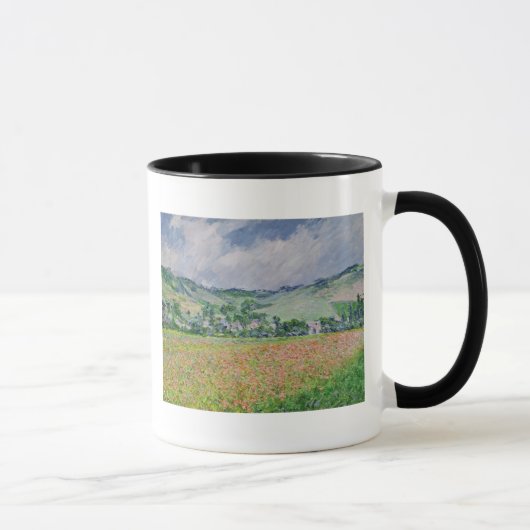Claude Monet | das Mohnblumen-Feld nahe Giverny, Tasse (Rechts)